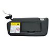 Front Sun Visor with Make-up Mirror Black Left Right 1pc for Fencon 580 Hybrid Electrical Vehicle Brand New