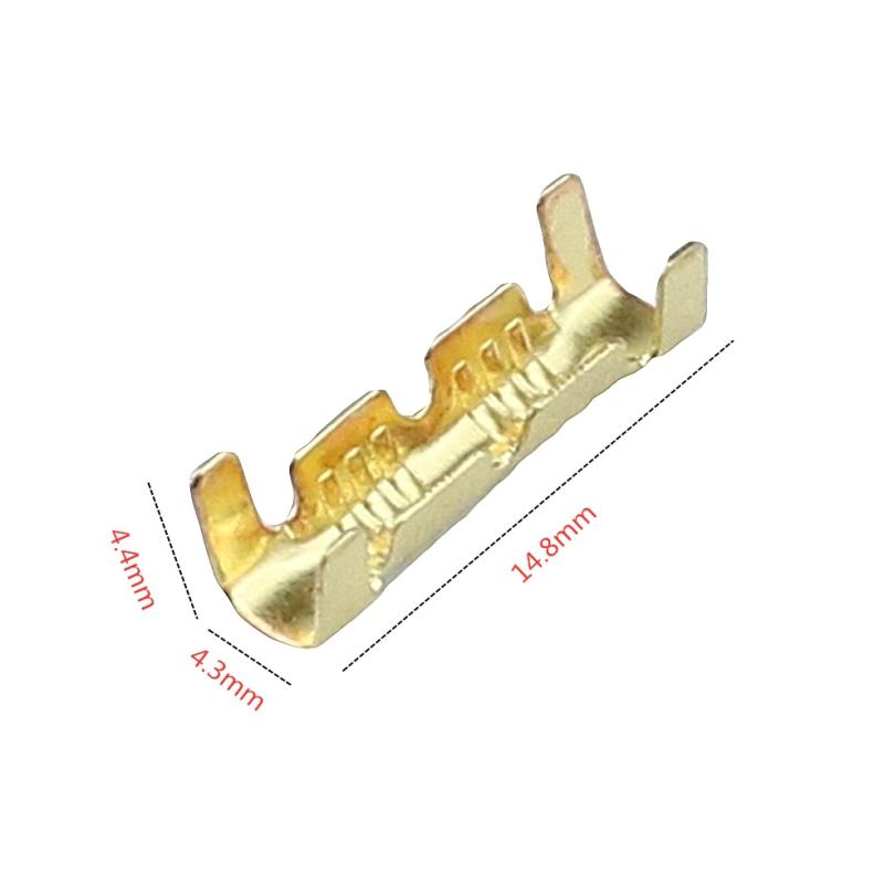 U-Shaped Electrical Wire Connectors Set 0.5-1.5mm² With Heat Shrink Tube Kits Crimp Terminals Block For Fast Wiring Cable Lock