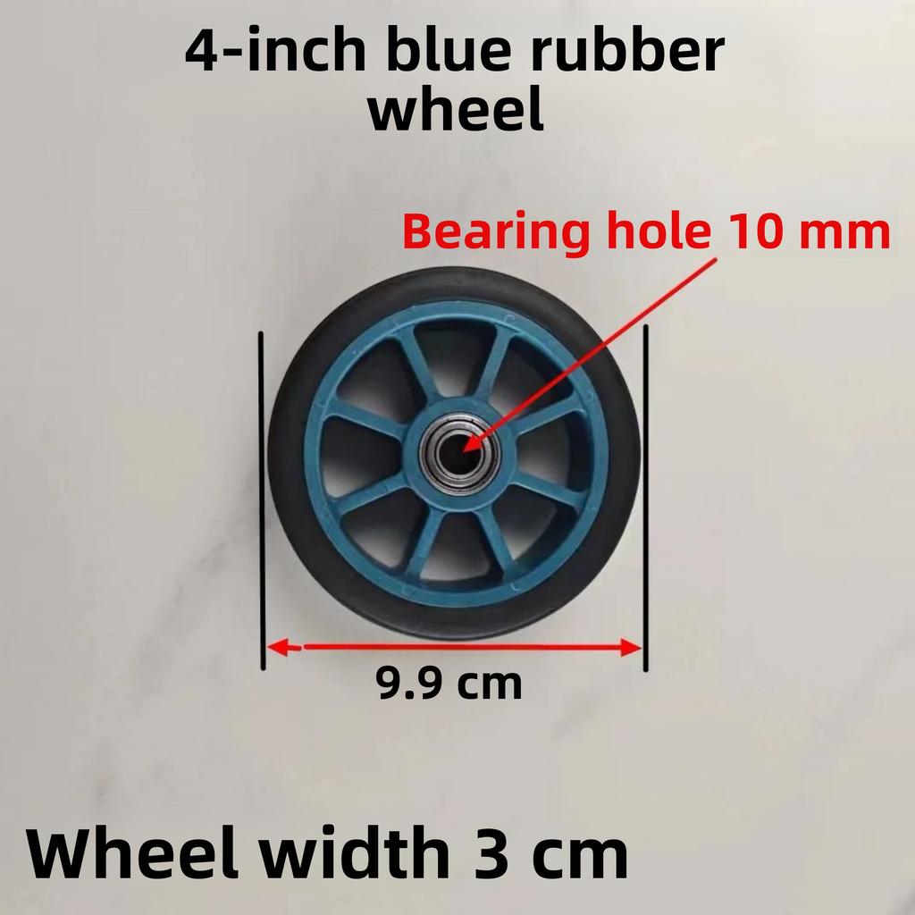 Portable Shopping Cart Wheels Rubber Casters for Hand-Pulled Carts Vegetable Buying And Shopping Chuanxing Brand Foldable