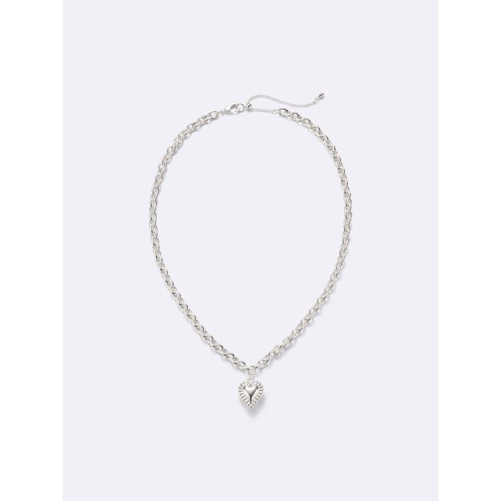 GU by Uniqlo Antique Heart Motif Necklace