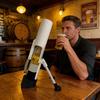 Apriscatole Meccanico Automatico per Bottiglie di Birra Mortaio Apribottiglie Veloce Liscio Operazione con Una Mano Tappo Rimuovi per Bar di Casa Feste BBQ