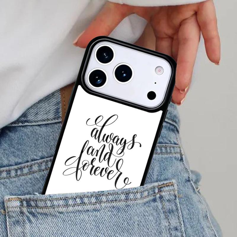 The Originals Always and Forever Phone Case for iPhone 17ProMax 12 13 14 15 16e 17 Pro Max Plus Air Cover