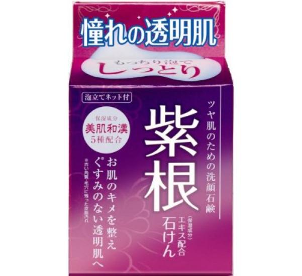 Soap containing purple root extract 80g