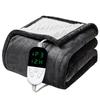 150X180Cm Heated Blanket-Electric Blanket,Soft Heated Throw Blanket With 6 Heating Levels & 4 Hours Auto-Off