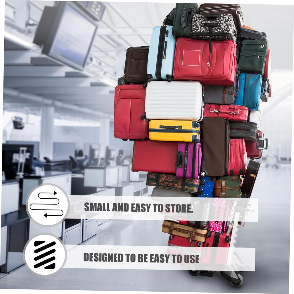 LEDmomo 2 Pcs Bicycle Chest Webbing Bike Binding Device Rear Rack Fastener Chest Luggage Belt Suitcase Cargo Tightening Rope Pedal