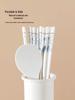 Thousand Li Mountains Ceramic Chopsticks & Spoon Set - 10 Pairs, 2025 Style, Non-slip, Heat Resistant, Healthy.