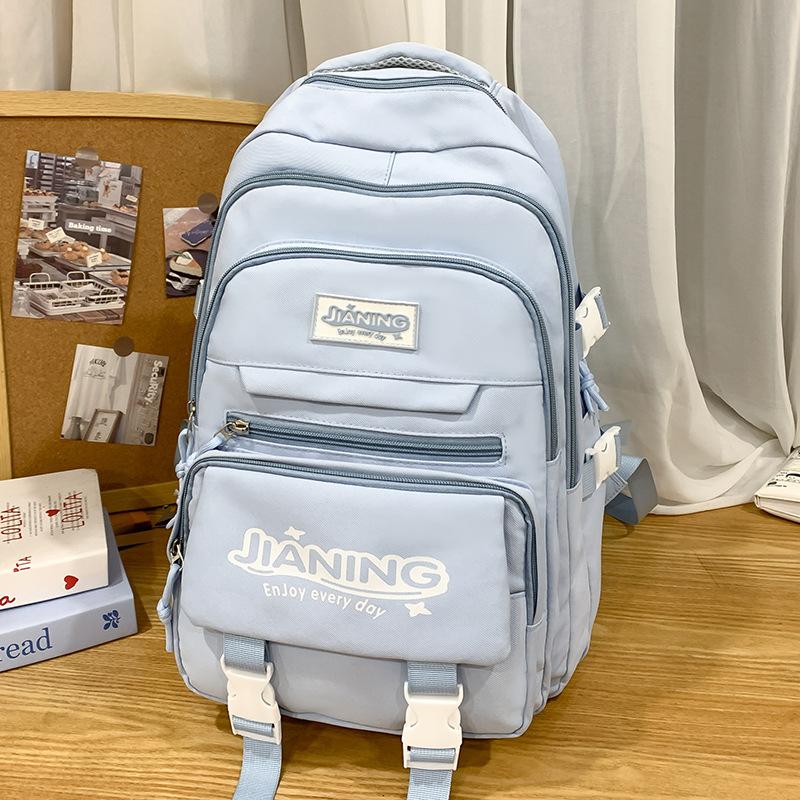 School bag Children's elementary school students Girls Junior high school students High school students Two-piece set Backpack
