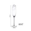 Shangqi Crystal Stem Champagne Flutes