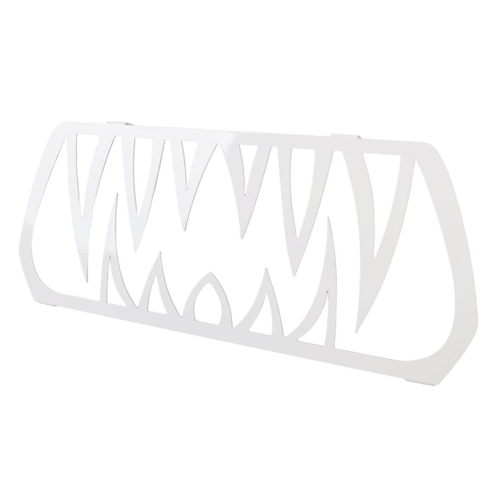Front Grille Teeth Insert Aluminum Powder Coated Cool Look Rustproof Long Lasting for Ryker All Models White