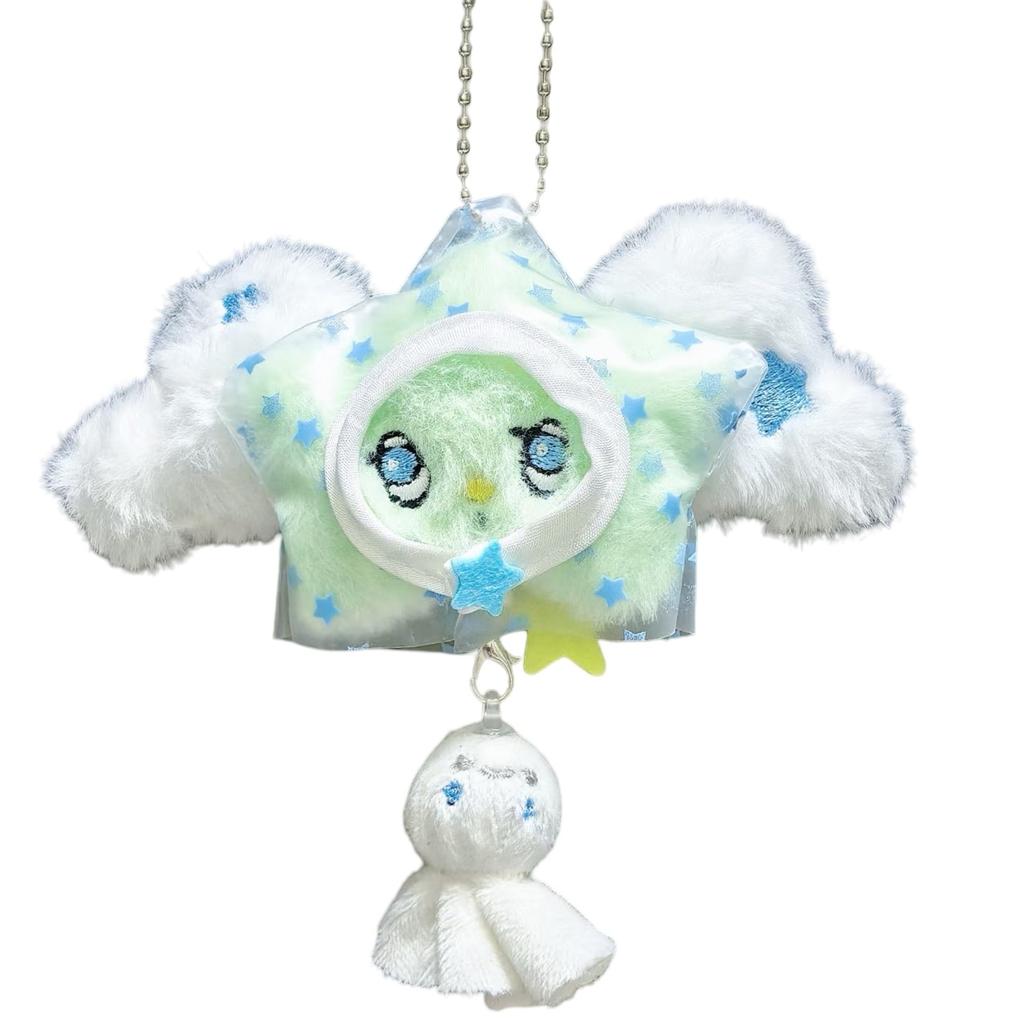1PC Star Pendant Key Chain Doll Album Plush Pendant Doll School Bag Decoration Gifts