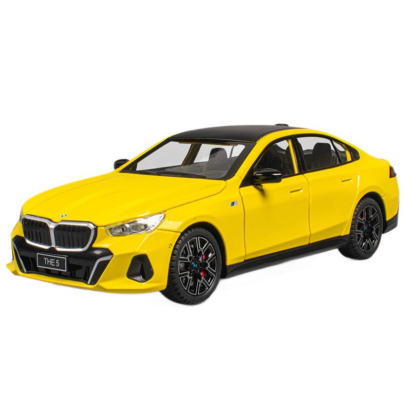 1/24 BMW 5 Series 530 530LI Coupe Alloy Luxy Sports Car Model Diecasts Metal Vehicles Car Model Sound and Light Simulation Kids Gift