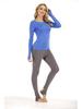 Women's Quick Dry Long Sleeve Yoga & Running Top - Round Neck, Sweat-Wicking, Fitness T-Shirt