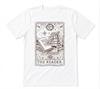 The Reader Tarot Card Book Lover Bookish Tee Gift White T-shirt