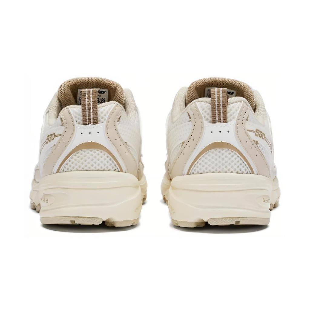 New Balance Malla Transpirable Amortiguación Caña Baja Zapatillas de Running para Niños Ecrú Niños PZ530AA