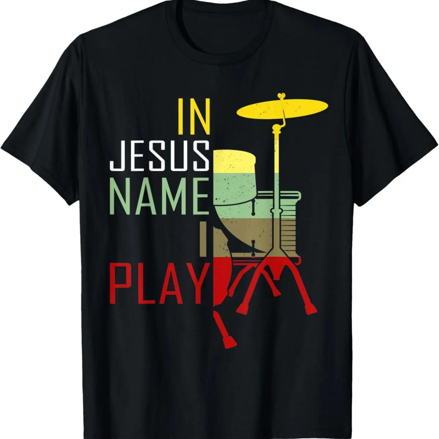 Stained Glass Art Religious Apparel T-Shirt S чёрный