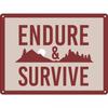 Endure & Survive Plate