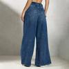 Virgio Women Full Length Wide-Leg Fit Jeans