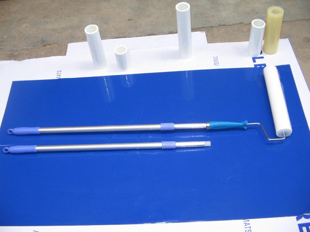 High Viscosity 18x36 Cleanroom Blue Adhesive Mat
