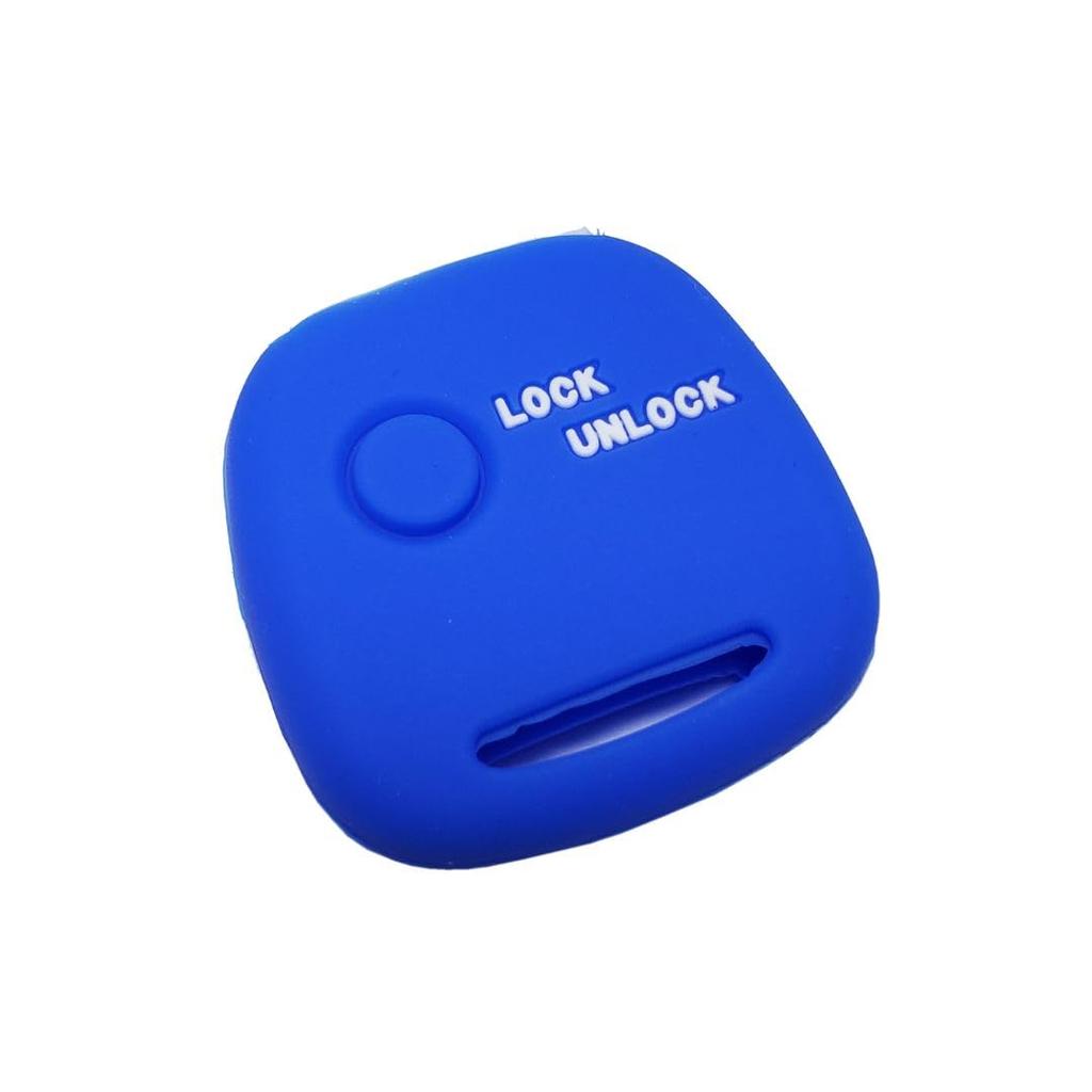 Suzuki / Mazda / Nissan Silicone Key Cover Blue Keyless 1 Button Cover for