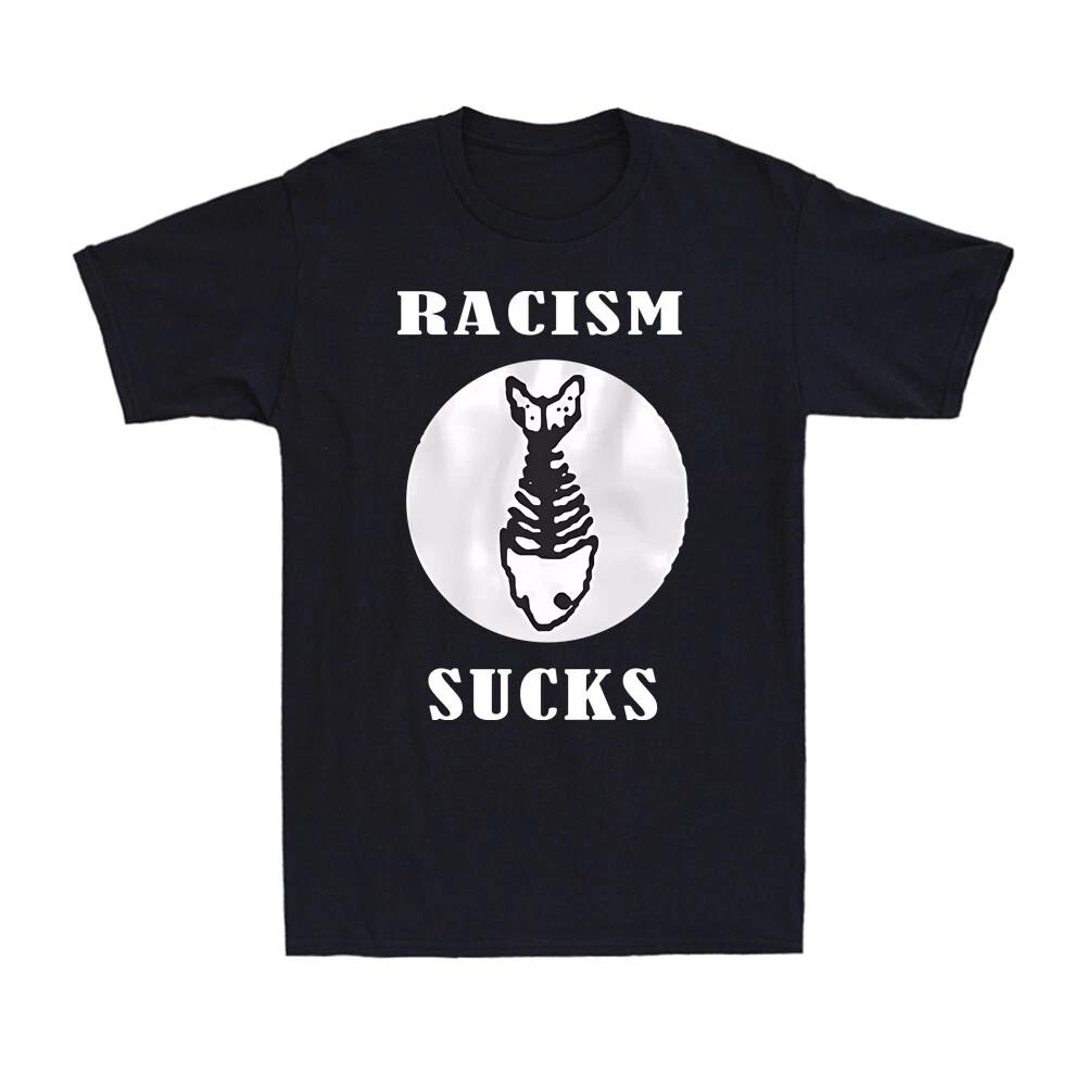 Vintage 90s Fishbone Racism Sucks Alternative Rock Classic Men s T-Shirt T-shirt S