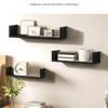 Pack of 3 Wooden Shelves Perfect as Unique Gift for Displaying Photos Plant and Books