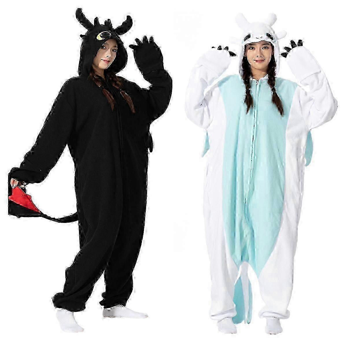 Dzīvnieku Kigurumi Pidžamas Helovīna Onesie Pieaugušo