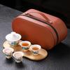 Shangqi Portable Ceramic Travel Tea Set