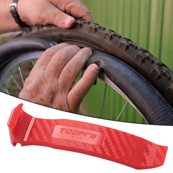 Bike Tire Lever with Deflation Device Double-Head Lightweight Road Mountain Bicycle Tire Removal Tools Bike Accessories