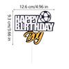 Soccer Ball Goal Player Figurine Cake Toppers Football Cake Decoration For Men Boy Birthday Party Sport Soccer Theme supplies