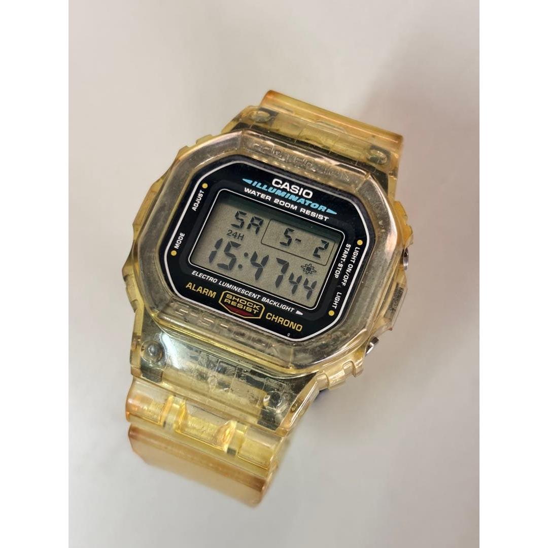 CASIO G-SHOCK DW-5600E Желтый
