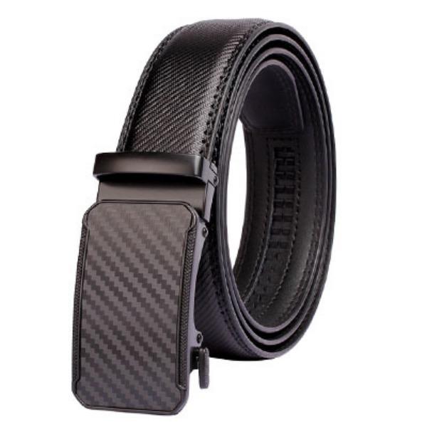 Belt Alloy Automatic Button Head Cowhide Belt Men'S Genuine Leather Jeans Belt Factory