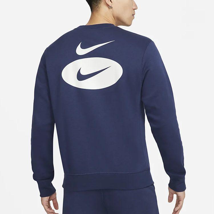 Nike Sweatshirts Men's Blue Crew Neck Thickened Other DM5461-410