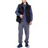 Men's ASICS Vests Men's Black Stand Collar Thickened And Fleece-Lined Other