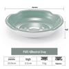 Imitation Porcelain Melamine Dipping and Snack Dish for Restaurants