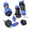 WEIPU SY1310 SY1311 SY1312 2 3 4 5 6 7 9 Pin Female Male Plug Socket Plastic IP68 Aviation Connector Power Adapter Charge SY13