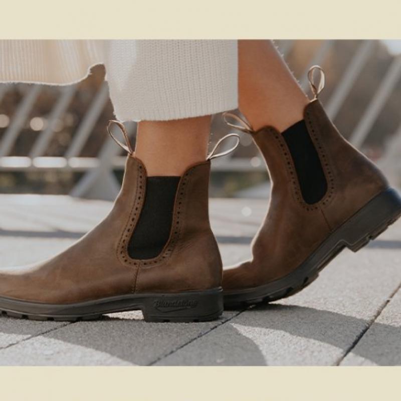 Blundstone Antique Brown Chelsea Boots 2151