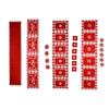 Christmas Table Runner Placemat Heat Protection Water Absorption Felt Table Runner Placemat