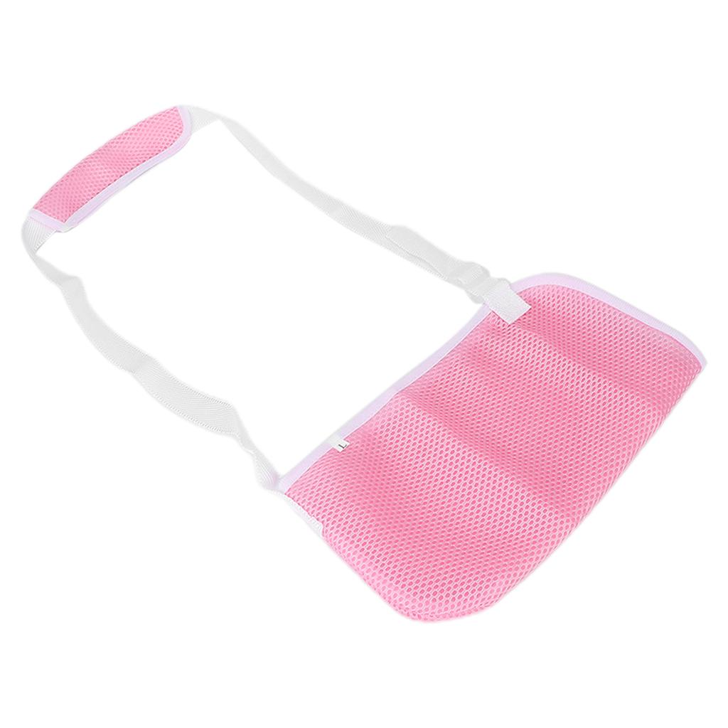 Arm Shoulder Sling Breathable Mesh Adjustable Strap Simple Operation Elbow Stabilizer for Fracture SprainL