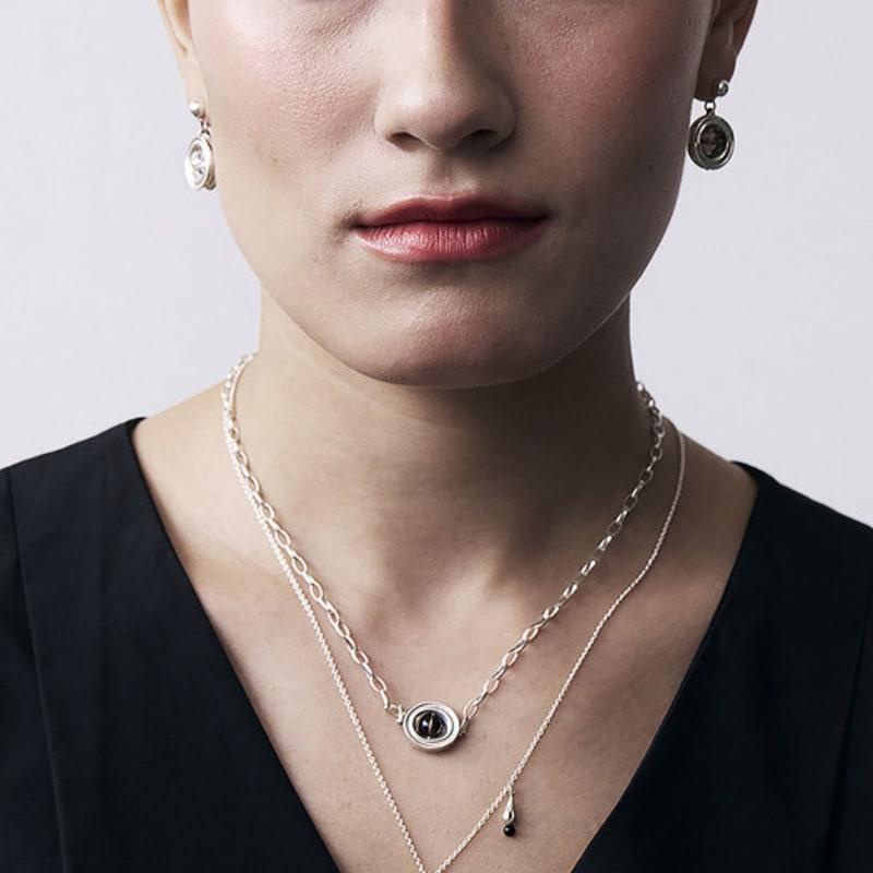 ohuuu ink drop necklace