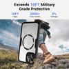 New 360 Full Protection Double Sided Clear Phone Case for iPhone 11 12 13 14 15 16 17 Pro Max Wireless Charging Magnetic Cover