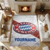 Club di calcio Bayern Monaco E.V.. (5) Personalizza il tuo tappeto con nome, cuscino per sedia da ufficio, regalo per camera da letto, soggiorno di casa.