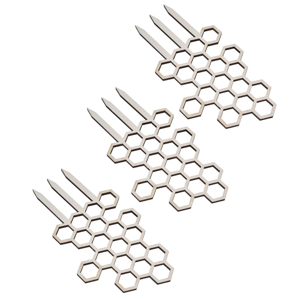 3PCS Potted Plant Trellis DIY Wood Plant Climbing Support Holder for Outdoor Garden Balcony