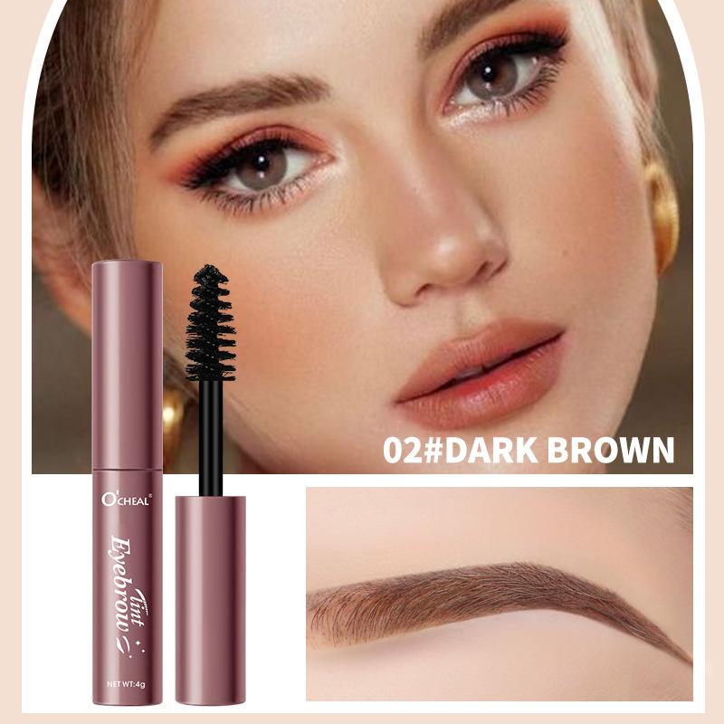 Long Lasting Waterproof Eyebrow Gel, Smudge Proof Liquid Eyebrow Makeup, Semi-Permanent Brow Filler and Volumizer for All Skin Types