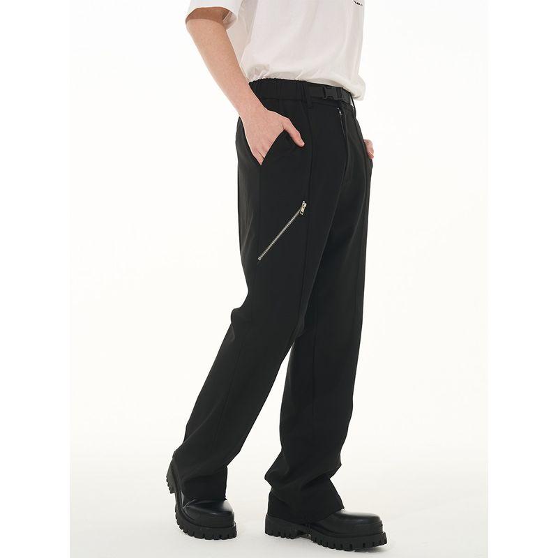 Harsh and Cruel Minimalist Three-Dimensional Suit Pants