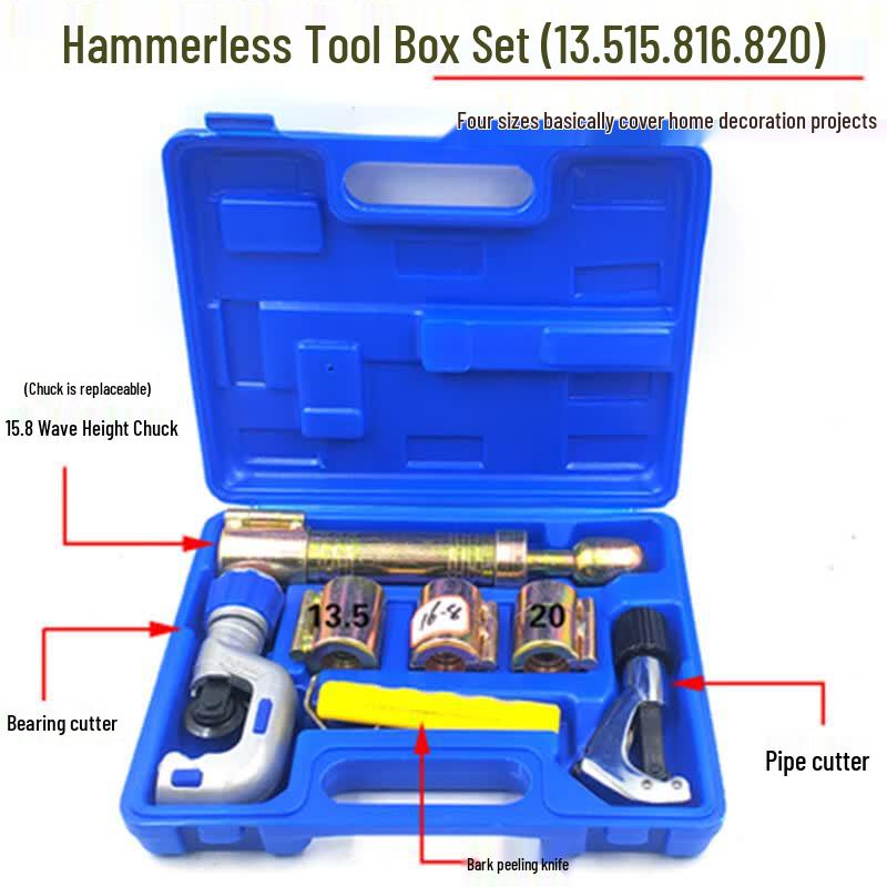 Corrugated Gas Pipe Flaring and Cutting Tool Set