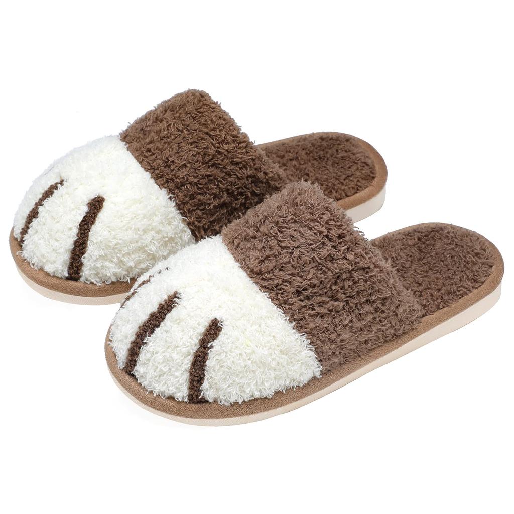 Fashion Crestar Cute Animal Slippers for Women Indoor Outdoor Memory Foam House Slippers New Soft Warm Cozy Fuzzy Bedroom Non-Slip Shoes