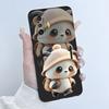 For Xiaomi Poco F4 GT Case Soft TPU Silicone Cover Cute Astronaut Panda Phone Case For Poco F4GT Redmi K50 Gaming Coque Funda