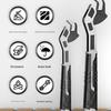Adjustable Wrench Professional Shifters Spanner Wide Jaw Tool with Wide Calibers Opening for Household