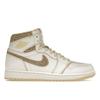 Air Jordan 1 Retro High OG Craft Vibrations of Naija Men Sneakers White Sail Pale-Vanilla FD8631-100
