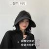 Banxia's same style open-top sun hat for women, UV protection, foldable, large brim, outdoor sun hat
